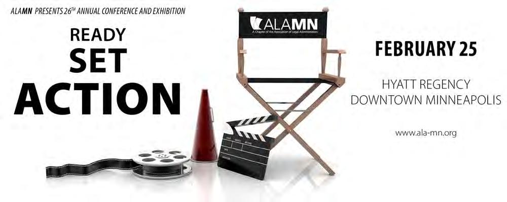 2016 ALAMN ANNUAL CONFERENCE Calvin Stovall Robin Getman Connect with fellow ALAMN members, enrich your knowledge from great education sessions and check out new products/ideas from our Business
