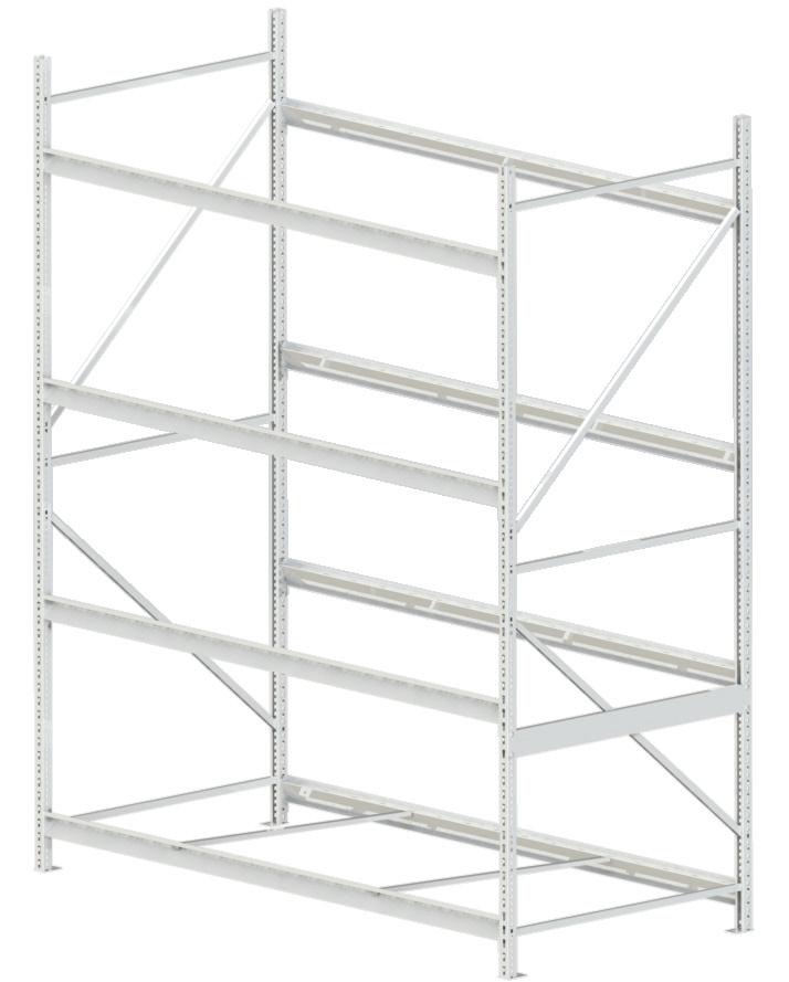 Racks available up to 23 high. (Racks higher than 23 require engineering approval.