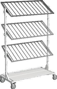 not in use 30 Tilted Shelves Hang Racks 3 levels of hang (12) 3/8