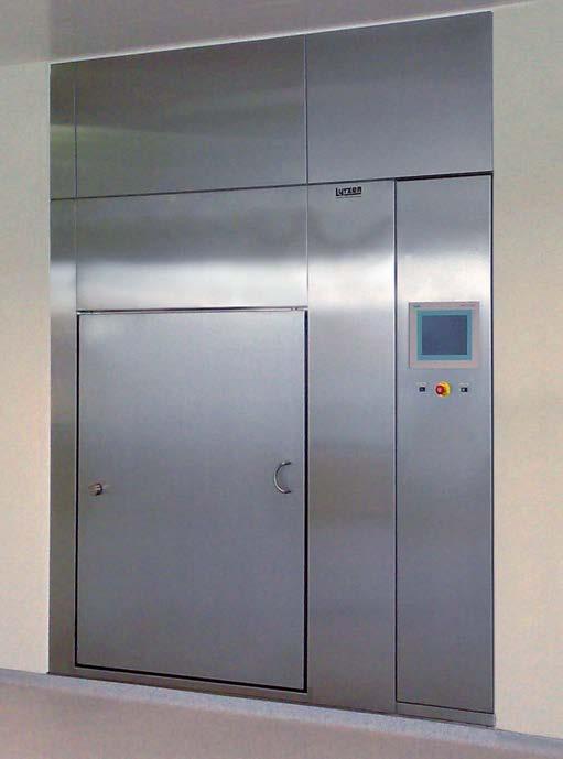 ISO CLASS 5 (Class 100) up to 280 C Lytzen depyrogenation ovens are capable of conforming to ISO 14644-1, class 5 (former class 100 according to US Federal standard 209 E) up to a temperature of 280