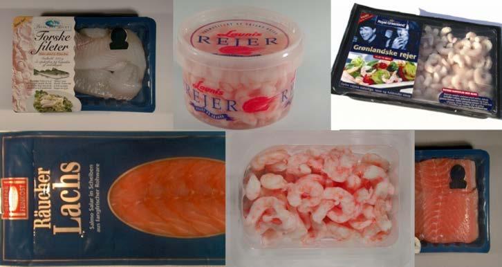 Effect of MAP with CO 2 on seafood products TMA at sensory Drip loss at Shelf-life