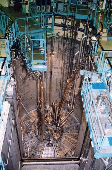 accident de fusion Concrete reactor
