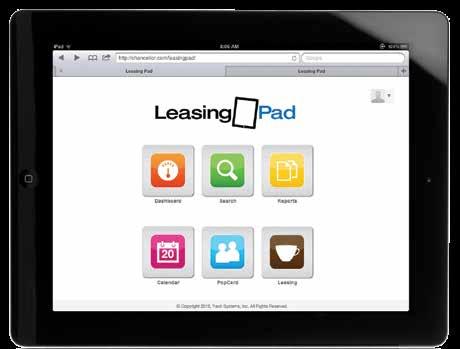 YARDI Leasing Pad Save time, boost efficiency, and increase renter satisfaction by taking your leasing and resident support workflow mobile with Yardi Leasing Pad.