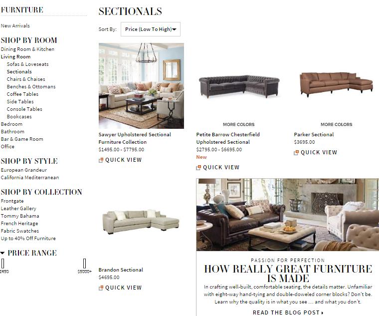 Stand Out with Creative Content Big box retailers use their vast resources to attract home furnishings shoppers.