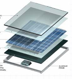 Crystal silicon solar module manufacturing