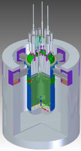 Design of the simulator TMSR-SF0 - Development of design and analysis