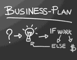 Plan that integrates written goals with marketing, production, human resources