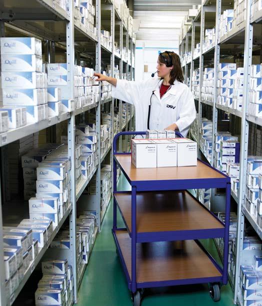 OUR PRODUCTS AND SERVICES DSV Healthcare is structured to meet the unique and specialized distribution requirements of the healthcare industry it serves, including product specific and customer