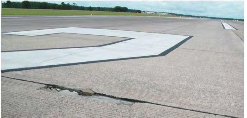 Runway Pavement The pavement must be free of cracks and surface variations that could impair directional