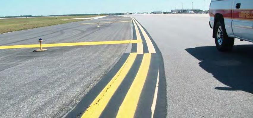 Taxiway Edge Markings Do not always conduct your taxiway inspections from the centerline.