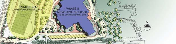 After the completion of the New High School, the old high school will undergo renovations to become the New Moon Area Middle School.