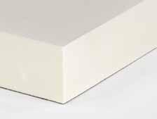 utherm Flat Roof PIR M λ 0,025-0,027 W/mK UTHERM Flat Roof PIR M is a high performance rigid PIR foam insulation board.