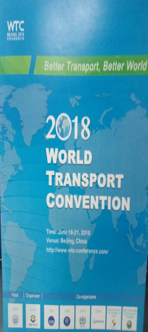 Theme: Better Transport, Better World Time: June 18-21, 2018