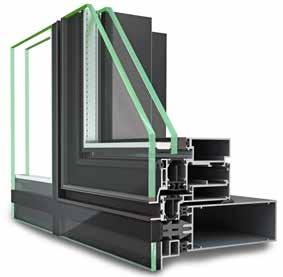 WINDOW SYSTEM HUECK Lambda 110 WINDOW SYSTEM HUECK Lambda 77L/XL WINDOW Window with 110 mm profile depth Insert element as top hung window or parallel awning window Max.