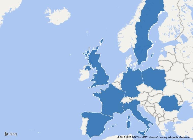 Geographical focus: EU-28