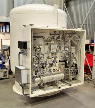 LNG Storage & Processing Basics on a GF ship Cryogenic tank