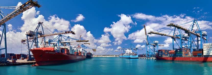 Benefits that set the Freeport apart from other Mediterranean container terminals include: Strategic location capable of serving the east and the west of the Mediterranean in a single