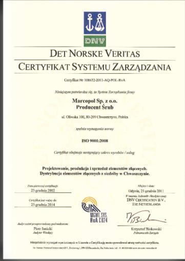 Certificates Products