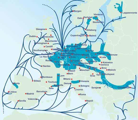 The importance of Waterborne Transport for Europe >35.