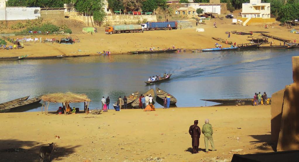 Land Reclamation in Pointe Noire Diama Barrage, River Senegal River Senegal in Kaedi in Mauretania SHIPPING ROUTES IN WEST AFRICA Inros Lackner has been active in West Africa for many years, and not