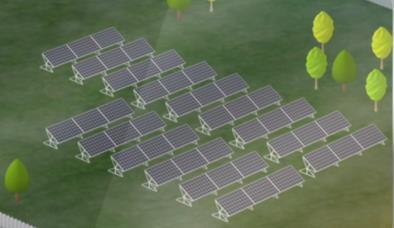 Benefits of JinkoSolar Bifacial Save Module and BOS Cost Assuming that two solar