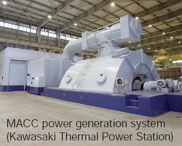 Such systems were introduced to thermal power stations in Kawasaki in June