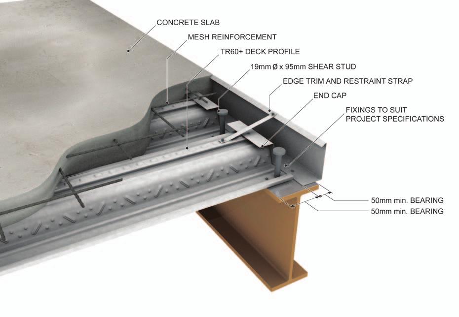 Details and Sectional Properties The TR60 profile was SMD's first trapezoidal profile, added to our product range in 1992.