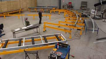 The result to you is a quality installation and Robot welding machines are used for certain aspects of manufacturing to ensure