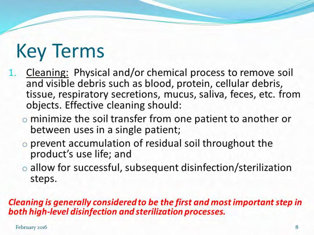If the instrument is not clean, the organic soil can harbor embedded microorganisms.
