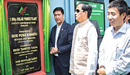 india India s largest solar park in Dholera gets Union govt approval Arunachal CM launches 1 MWp solar power plant Arunachal Pradesh Chief Minister Pema Khandu launched the 1 MWp Solar Power Plant