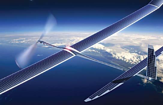 TECHNOLOGY Solar UAV to be developed with the potential to stay airborne for a year A new solar electric unmanned aerial vehicle (UAV), which has the potential to fly for up to a year before needing