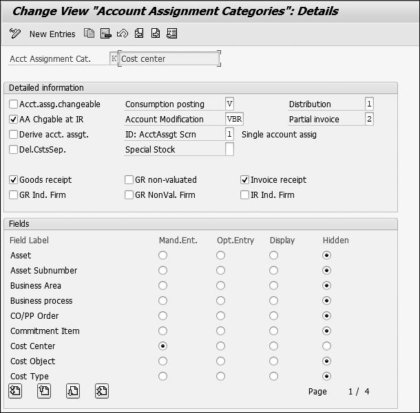 10 Purchase Requisitions 10.1 Configuring a New Purchase Requisition Document Type The account assignment categories can be configured in the IMG.