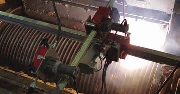 Applications: Sugar Mill Classification Table Combs, Shredder Anvils, Mill Combs, Elevator Screw Flights, Hammers, Knives, Press Rolls, Roll Flanges, Scrappers, Incinerator Exhaust Fans; ID Pipe &