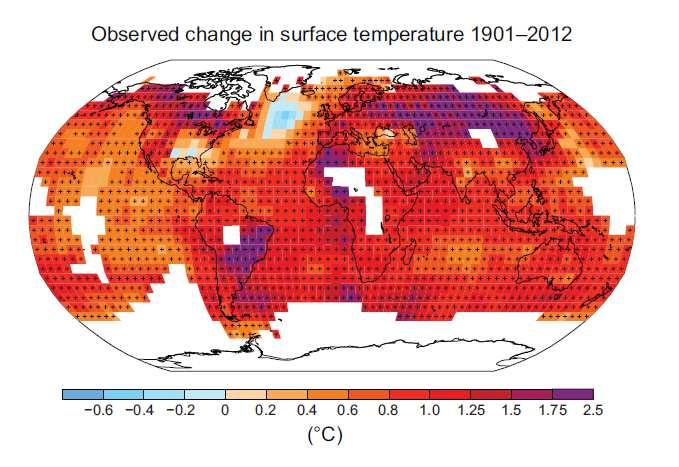 experts: The globally averaged combined land and ocean surface temperature data