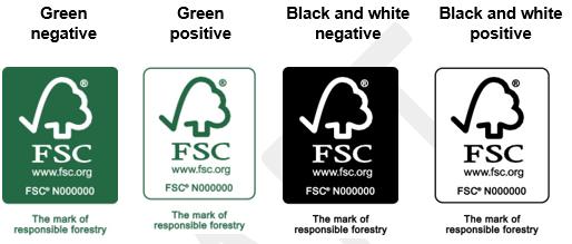 Part IV: Graphic rules for promotion 10 FSC logo 10.1 The FSC promotional panel and FSC logo shall be used in the colour variations depicted in Figures 1 and 2.