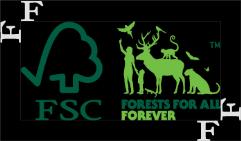 The minimum space is calculated by using the height of the FSC initials on the logo. Translations of the marks and strapline 11.