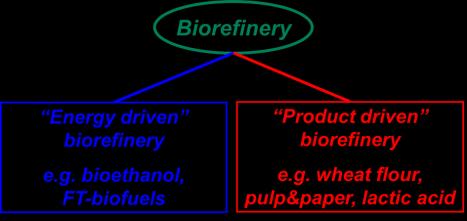 g. A 3-platform (lignin, C6&C5 sugar, electricity&heat,) biorefinery using wood chips for bioethanol. Fig.