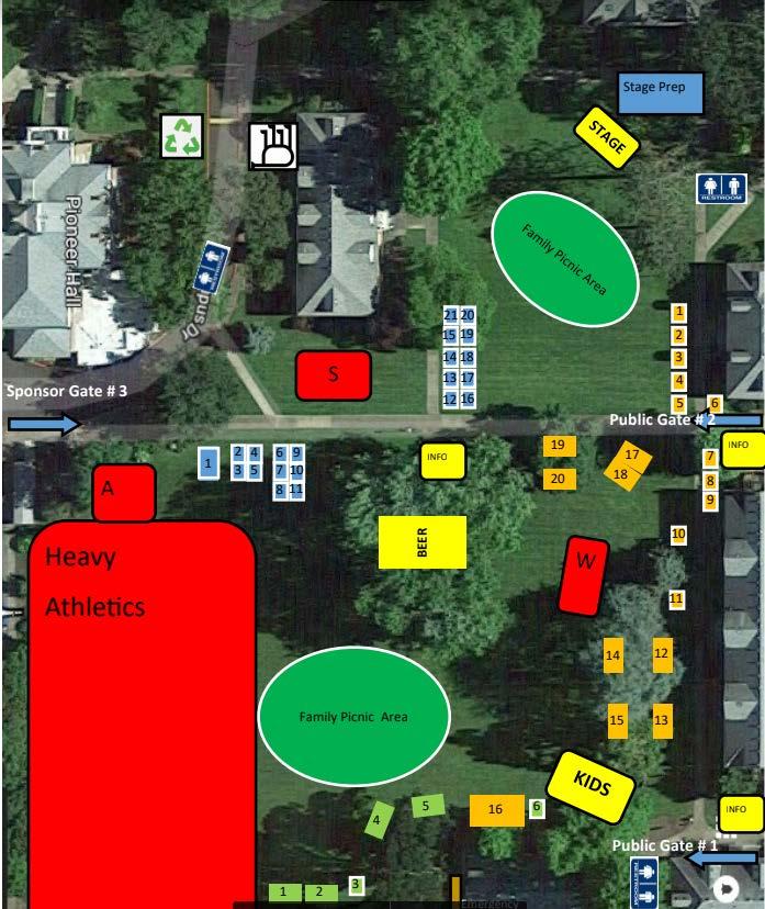 2018 Map of Festival Grounds