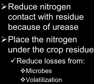 ü Urease inhibitors (NBPT). ü Nitrification inhibitors (DCD). Ø Slow release fertilizers.