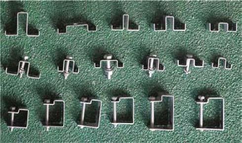 Clips & Accessories Saddle Clips Model: SSC & STC Sizes 1 SSC10 1-1/2 SSC15 2 STC20 316 Stainless Steel Typically used for attaching grating