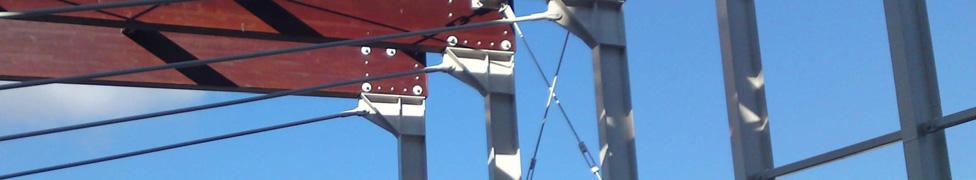 Martin, connection of the beam girder on the steel column.