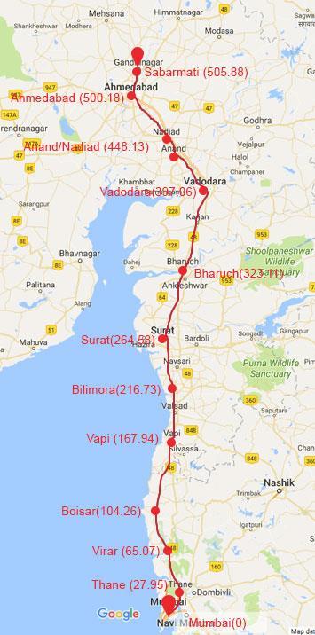 Ahmedabad-Mumbai High Speed Rail Based on the cooperation between the Governments of Japan and India, National High Speed Rail Corporation Limited
