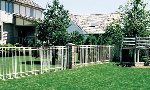 Aegis Nothing matches the elegance of ornamental fencing. Nothing matches the strength of steel ornamental fencing.