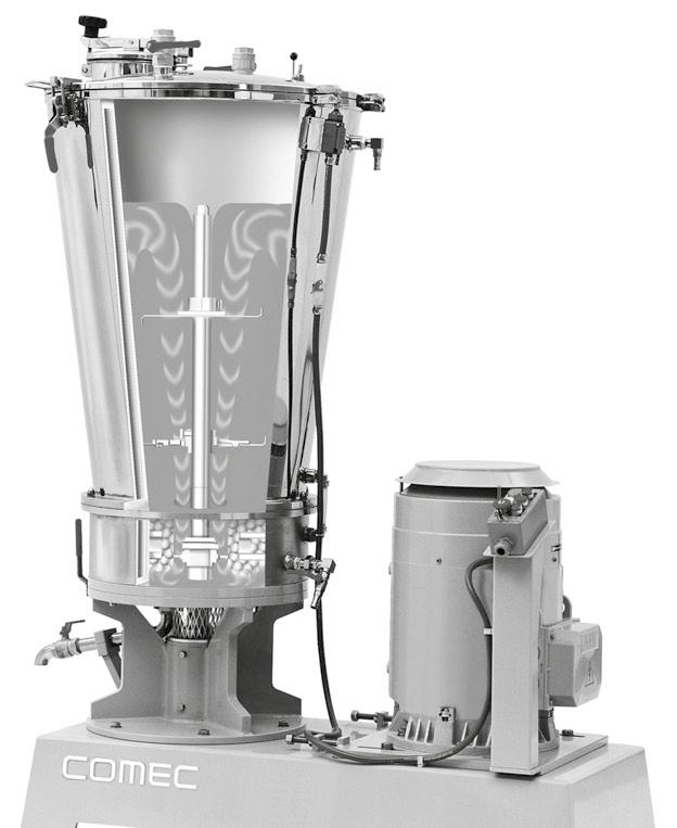 20 MICRONET THE ORIGINAL PATENTED MILL 21 Two-in-one dispersion and grinding process: Micronet is the original
