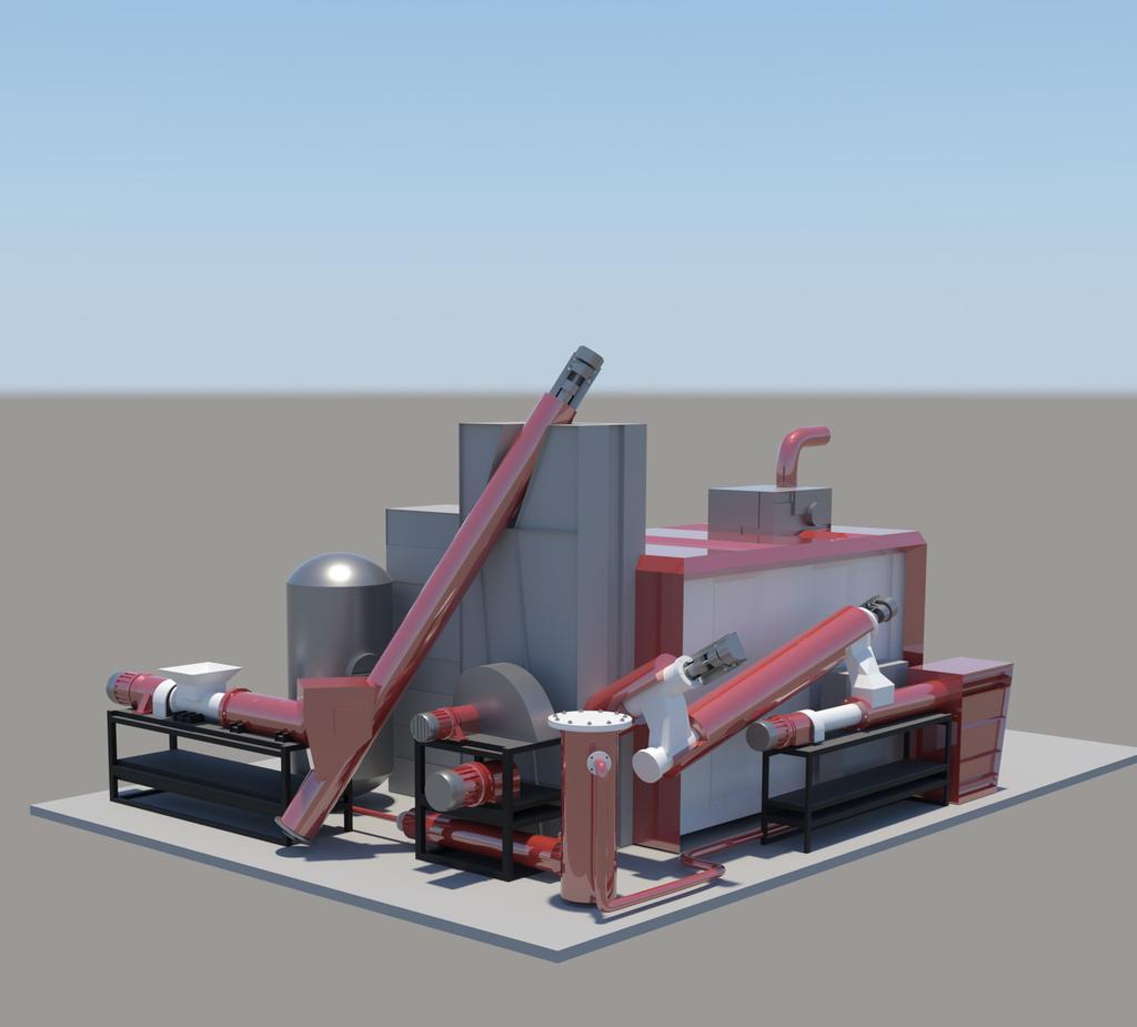 COMPLEX EQUIPMENT MODIFICATIONS The relevant range of continuous pyrolysis complex