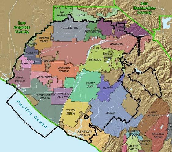 Orange County Water District Formed in 1933 Manages and protects the Orange County groundwater basin OCWD 925 sq km in lower Santa Ana River