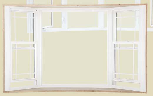 The window is available in three stock sizes: 32" x 15 1 2", 32" x 19 1 2 or 32 x 23 1 2" Architectural Shapes Create a window system that