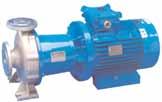 The range of pumps in the NI series covers a flow rate up to 00 m /h and a discharge head up to 0 mlc, with a temperature range from -0 C to 0 C.