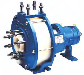 Non-metallic normalized series NP Normalized NFE 11 - ISO - ISO 199 - DIN WITH MECHANICAL SEAL OR MAGNETIC DRIVE GENERAL Single-stage centrifugal pumps of the NP series are designed for transferring