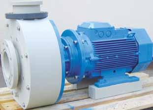 non-metallic Close coupled SERIES ECO GENERAL Centrifugal pumps of the ECO series are designed for pumping corrosive fluids.